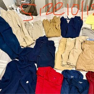 Kids school uniforms size 10/12